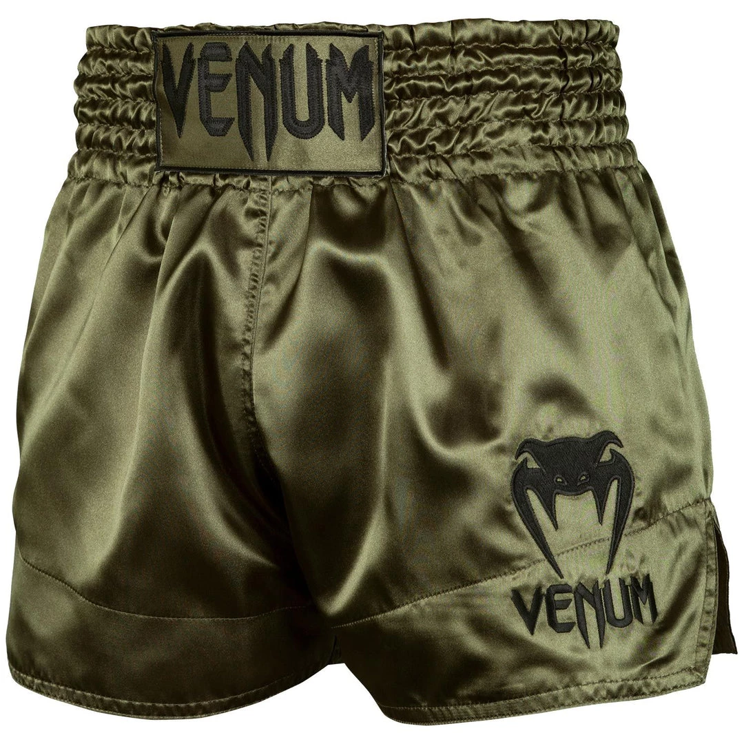 CITY FIGHT SHOP FIGHT/TRAINING SHORTS VENUM MUAY THAI SHORTS CLASSIC - KHAKI 3 CITY FIGHT SHOP FIGHT/TRAINING SHORTS VENUM MUAY THAI SHORTS CLASSIC - KHAKI