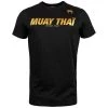 CITY FIGHT SHOP T-SHIRTS VENUM MUAY THAI VT T-SHIRT - BLACK/GOLD
