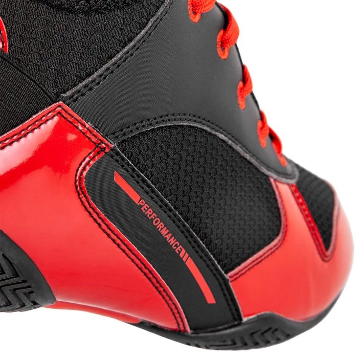 CITY FIGHT SHOP Venum Elite Boxing Shoes - Black/Red 7 CITY FIGHT SHOP Venum Elite Boxing Shoes - Black/Red