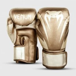 CITY FIGHT SHOP VENUM BOXING GLOVES VENUM IMPACT BOXING GLOVES - GOLD/GOLD