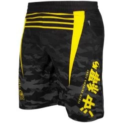 CITY FIGHT SHOP VENUM OKINAWA 2.0 TRAINING SHORTS - BLACK/YELLOW FIGHT/TRAINING SHORTS