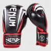 CITY FIGHT SHOP VENUM BOXING GLOVES VENUM SHARP BOXING GLOVES - NAPPA LEATHER - Black/Ice/Red
