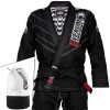CITY FIGHT SHOP Venum Elite Light 2.0 BJJ Gi (Bag Included) - Black/wht 2 CITY FIGHT SHOP Venum Elite Light 2.0 BJJ Gi (Bag Included) - Black/wht