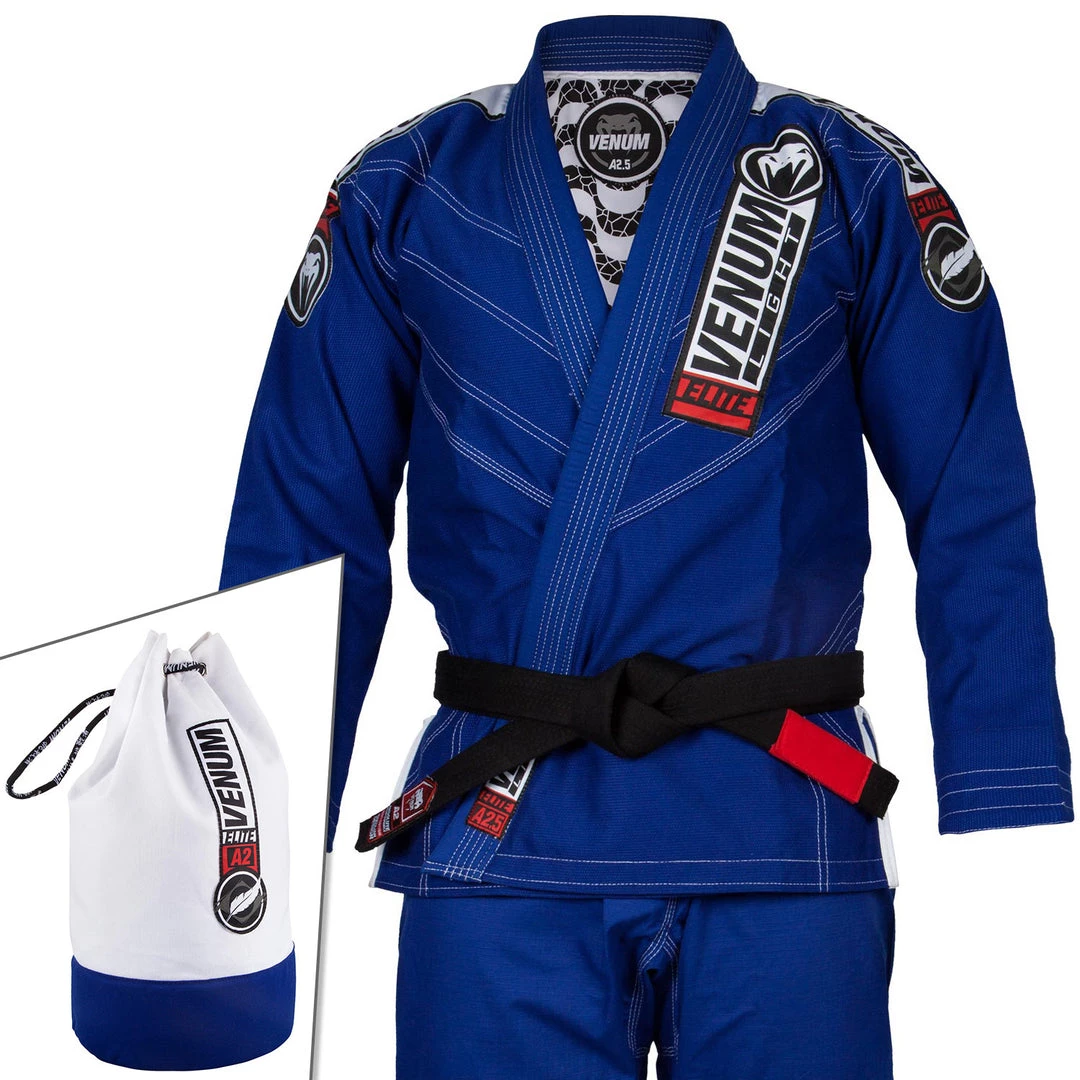 CITY FIGHT SHOP Venum Elite Light 2.0 BJJ Gi (Bag Included) - BlU 3 CITY FIGHT SHOP Venum Elite Light 2.0 BJJ Gi (Bag Included) - BlU