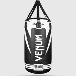 CITY FIGHT SHOP GYM EQUIPMENT VENUM HURRICANE HEAVY PUNCH BAG - BLACK/WHITE