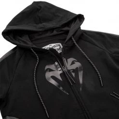 CITY FIGHT SHOP VENUM CAMOLINE 2.0 HOODIE - BLACK/BLACK- FOR WOMEN