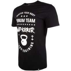 CITY FIGHT SHOP VENUM WOD KICKER T-SHIRT - BLACK/WHITE