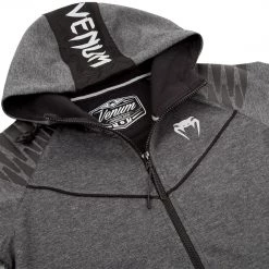 CITY FIGHT SHOP VENUM LASER HOODIE - DARK HEATHER GREY - FOR WOMEN - EXCLUSIVE