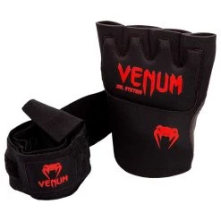 CITY FIGHT SHOP VENUM KONTACT GEL GLOVE WRAPS - BLACK/RED
