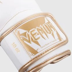 CITY FIGHT SHOP VENUM GIANT 3.0 BOXING GLOVES - NAPPA LEATHER - White/Gold