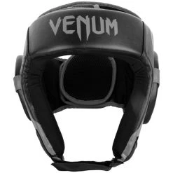 CITY FIGHT SHOP VENUM CHALLENGER OPEN FACE HEADGEAR - BLACK/GREY