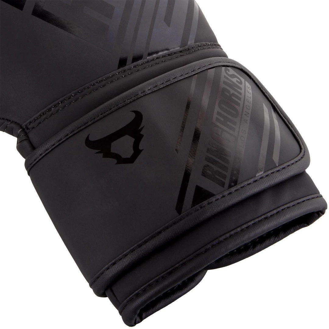 CITY FIGHT SHOP RINGHORNS NITRO BOXING GLOVES - Black/Matte 5 CITY FIGHT SHOP RINGHORNS NITRO BOXING GLOVES - Black/Matte