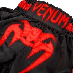 CITY FIGHT SHOP Venum Bangkok Inferno Kids Muay Thai Shorts - Black/Red