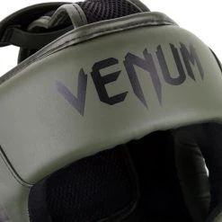 CITY FIGHT SHOP VENUM ELITE HEADGEAR -BLK/KHAKI 11 CITY FIGHT SHOP VENUM ELITE HEADGEAR -BLK/KHAKI