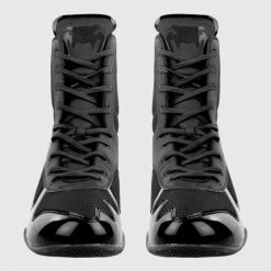CITY FIGHT SHOP VENUM ELITE BOXING SHOES - BLACK/BLACK