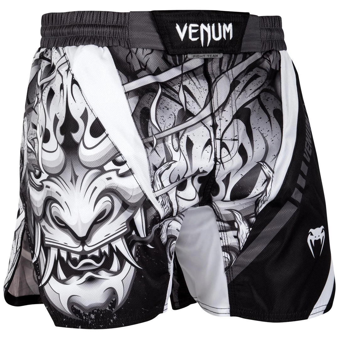 CITY FIGHT SHOP VENUM DEVIL FIGHTSHORTS - WHITE/BLACK FIGHT/TRAINING SHORTS 2 CITY FIGHT SHOP VENUM DEVIL FIGHTSHORTS - WHITE/BLACK FIGHT/TRAINING SHORTS