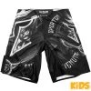 CITY FIGHT SHOP VENUM GLADIATOR KIDS FIGHT SHORTS - BLACK/WHITE