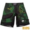 CITY FIGHT SHOP Venum Green Viper Fightshorts Kids - Black/Green