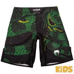 CITY FIGHT SHOP Venum Green Viper Fightshorts Kids - Black/Green