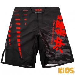 CITY FIGHT SHOP Venum Okinawa 2.0 Kids Fightshorts - Black/Red
