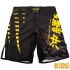 CITY FIGHT SHOP Venum Okinawa 2.0 Kids Fightshorts - Black/yellow