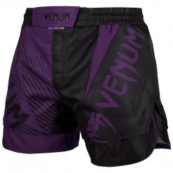 CITY FIGHT SHOP VENUM NOGI 2.0 FIGHTSHORTS -blk/purp FIGHT/TRAINING SHORTS