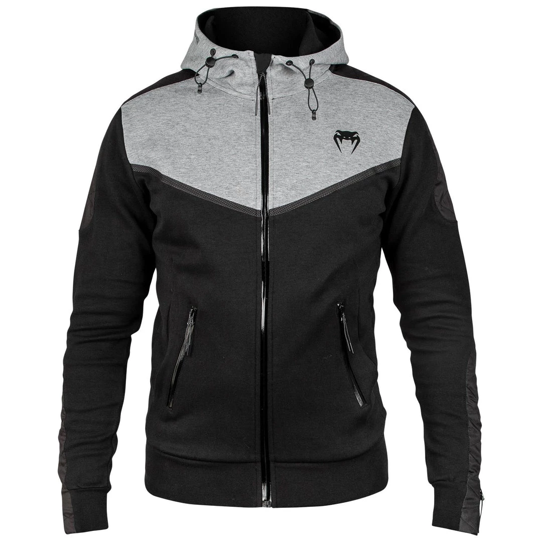 CITY FIGHT SHOP HOODIES AND PANTS VENUM LASER EVO HOODIE - BLACK/HEATHER GREY 3 CITY FIGHT SHOP HOODIES AND PANTS VENUM LASER EVO HOODIE - BLACK/HEATHER GREY