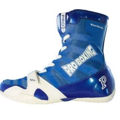 CITY FIGHT SHOP Pro Boxing Hyper Flex Boxing Shoes-blu/wht