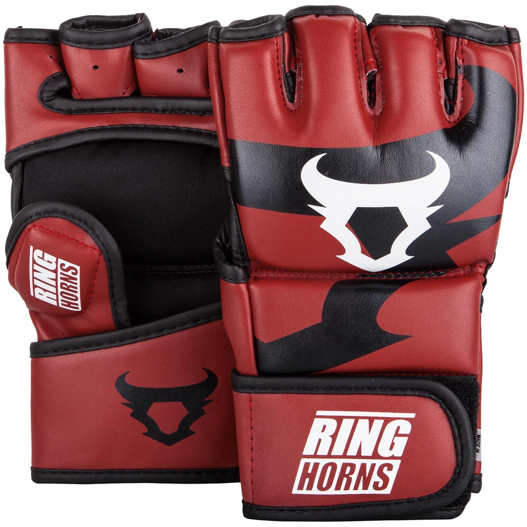 CITY FIGHT SHOP Ringhorns Charger MMA Gloves - Black/red 3 CITY FIGHT SHOP Ringhorns Charger MMA Gloves - Black/red