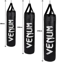 CITY FIGHT SHOP Venum Challenger Punching Bag - Black - 130cm GYM EQUIPMENT