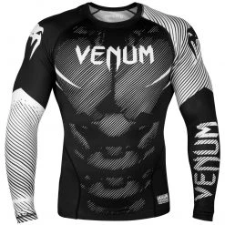 CITY FIGHT SHOP Venum NoGi 2.0 Rashguard - Long Sleeves - Blk/wht RASHGUARDS & SPATS