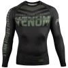 CITY FIGHT SHOP RASHGUARDS & SPATS Venum Signature Rashguard - Long Sleeves - Blk/khaki