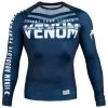CITY FIGHT SHOP Venum Signature Rashguard - Long Sleeves - Blu/wht RASHGUARDS & SPATS