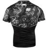 CITY FIGHT SHOP RASHGUARDS & SPATS Venum Art Rashguard - Short Sleeves - Black/White