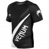 CITY FIGHT SHOP RASHGUARDS & SPATS VENUM CONTENDER 4.0 RASHGUARD - SHORT SLEEVES - Blk/grey/wht