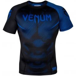 CITY FIGHT SHOP Venum NoGi 2.0 Rashguard - Short Sleeves - Black/blu RASHGUARDS & SPATS
