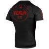 CITY FIGHT SHOP RASHGUARDS & SPATS Venum Signature Rashguard - Short Sleeves - Black/red