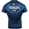 CITY FIGHT SHOP RASHGUARDS & SPATS Venum Signature Rashguard - Short Sleeves - Blu/wht