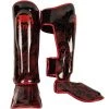 CITY FIGHT SHOP Venum Fusion Shinguards - Red/Black