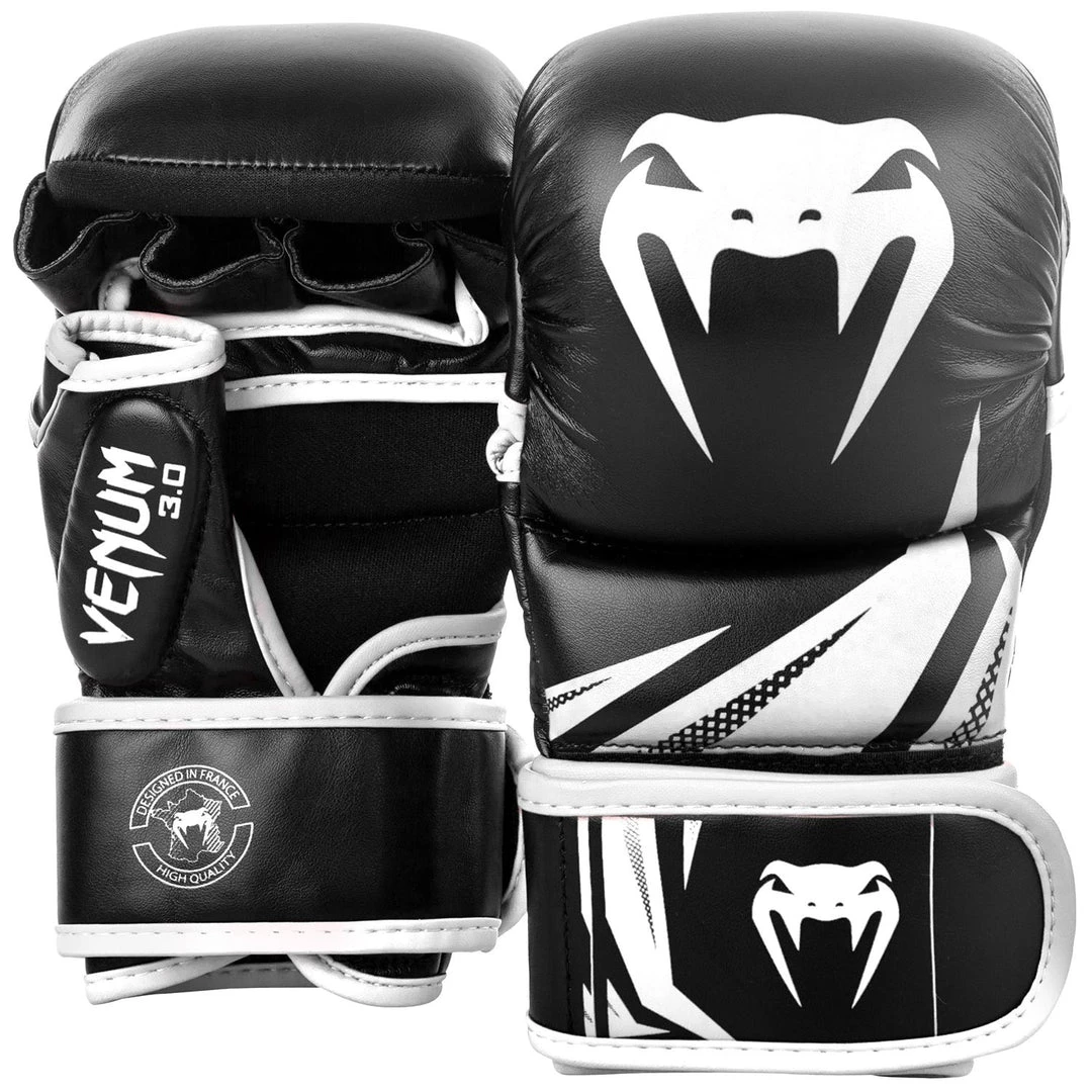 CITY FIGHT SHOP MMA GLOVES Venum Challenger 3.0 Sparring Gloves - Black/White 3 CITY FIGHT SHOP MMA GLOVES Venum Challenger 3.0 Sparring Gloves - Black/White