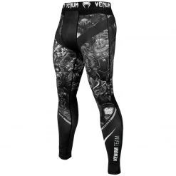 CITY FIGHT SHOP RASHGUARDS & SPATS Venum Art Spats - Black/Grey/White