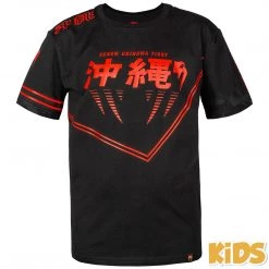 CITY FIGHT SHOP Venum Okinawa 2.0 Kids T-shirt - Black/Red