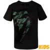 CITY FIGHT SHOP VENUM TECMO GIANT T-SHIRT KIDS - BLACK/KHAKI